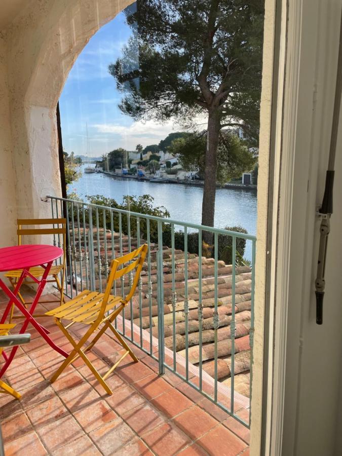 Appartement Centre Port-Grimaud Avec Vue Magnifique Sur La Giscle Exterior foto